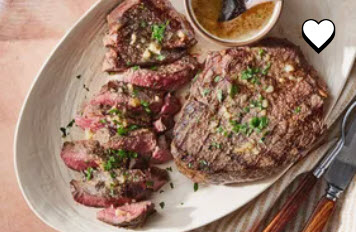 Sirloin Steak with Garlic Butter